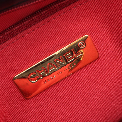 19 ディズヌフ マトラッセ チェーンショルダーバッグ ラムスキン ブラック コンビ金具 シャネル