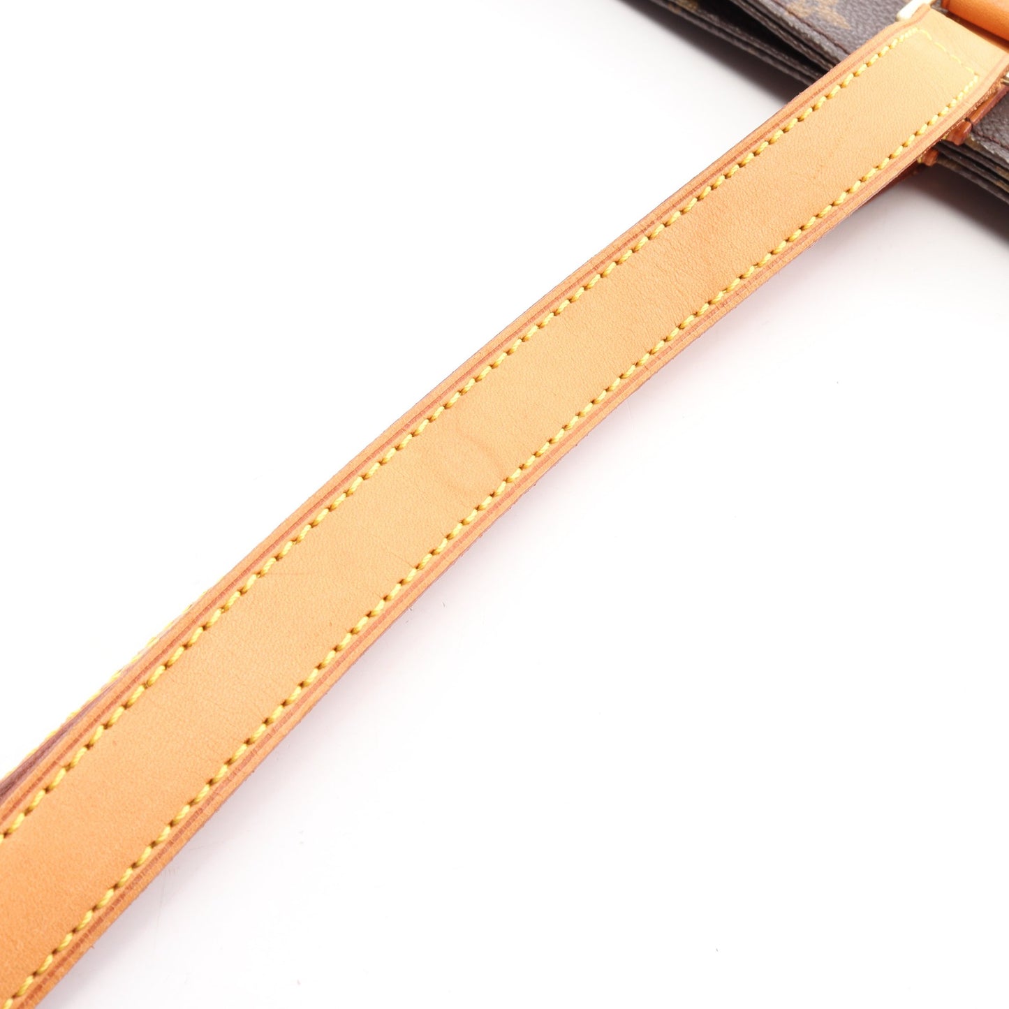 サックショッピング モノグラム ショルダーバッグ トートバッグ PVC レザー ブラウン ルイヴィトン バッグ LOUIS VUITTON