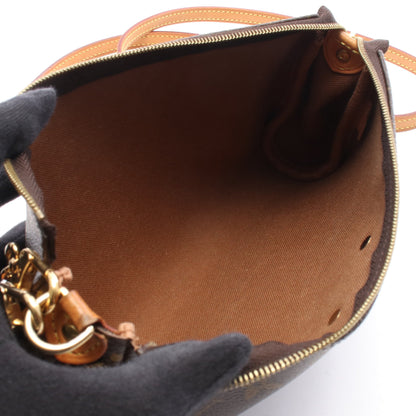 エヴァ モノグラム 2WAY チェーンショルダーバッグ PVC レザー ブラウン ルイヴィトン バッグ LOUIS VUITTON
