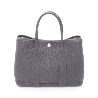 ガーデンパーティTPM グリミスティ ハンドバッグ トートバッグ ネゴンダ グレー シルバー金具 K刻印 エルメス バッグ HERMES