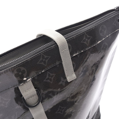 ジップドトート モノグラムエクリプスグレーズ バックパック リュックサック PVC レザー ブラック ルイヴィトン