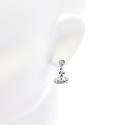 NEW PETITE ORB ピアス GP ラインストーン シルバー マルチカラー ヴィヴィアンウエストウッド アクセサリー Vivienne Westwood
