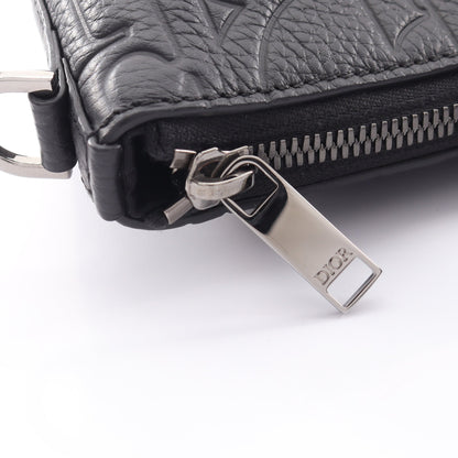 Weekender 25 ディオール グラビティ 2WAY ハンドバッグ レザー ブラック ディオール