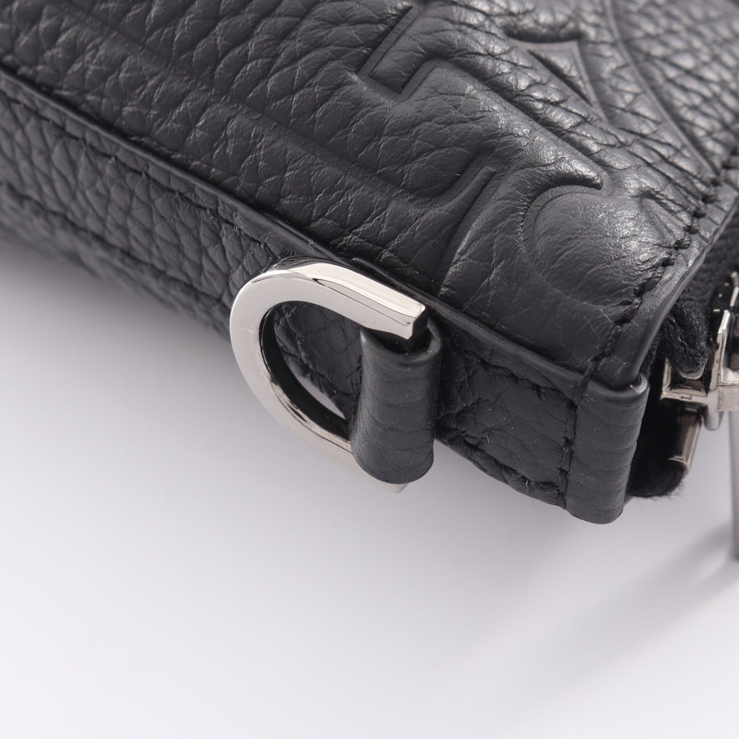 Weekender 25 ディオール グラビティ 2WAY ハンドバッグ レザー ブラック ディオール