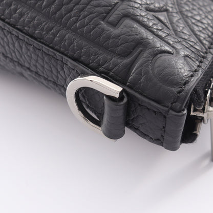 Weekender 25 ディオール グラビティ 2WAY ハンドバッグ レザー ブラック ディオール