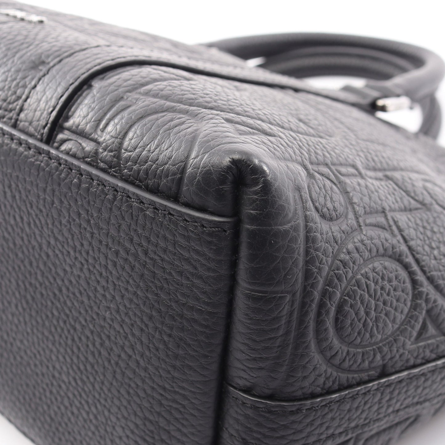 Weekender 25 ディオール グラビティ 2WAY ハンドバッグ レザー ブラック ディオール