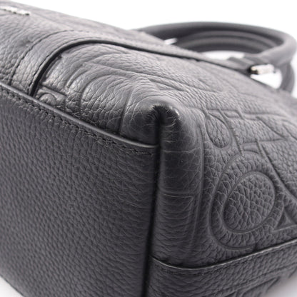 Weekender 25 ディオール グラビティ 2WAY ハンドバッグ レザー ブラック ディオール