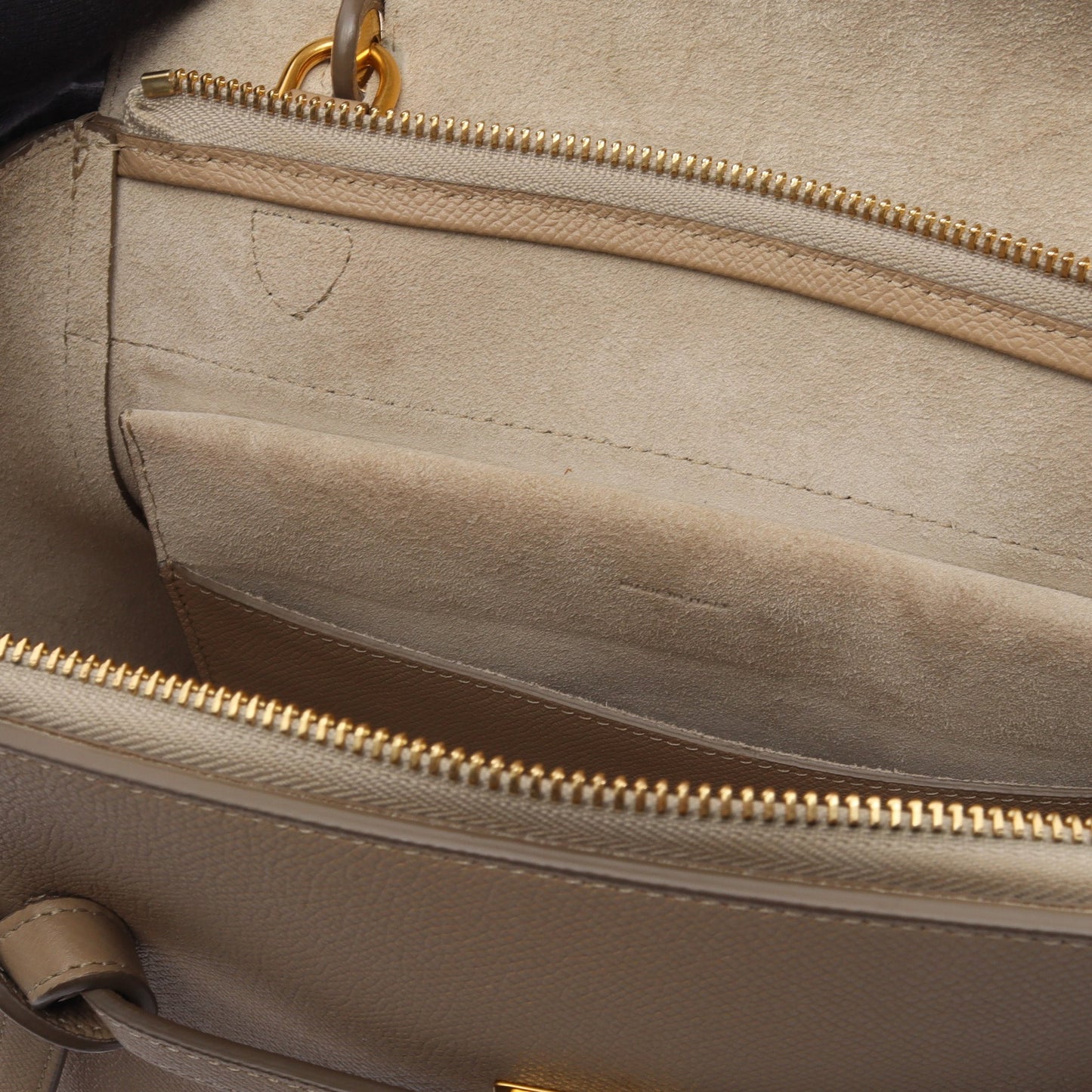 BELT BAG MICRO ベルトバッグ マイクロ 2WAY ハンドバッグ レザー ベージュ セリーヌ