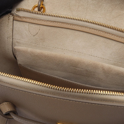 BELT BAG MICRO ベルトバッグ マイクロ 2WAY ハンドバッグ レザー ベージュ セリーヌ