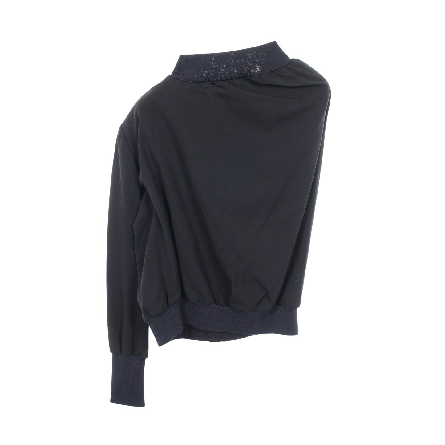 片袖 ジャケット ウール ネイビー ヨウジヤマモト アウター Yohji Yamamoto