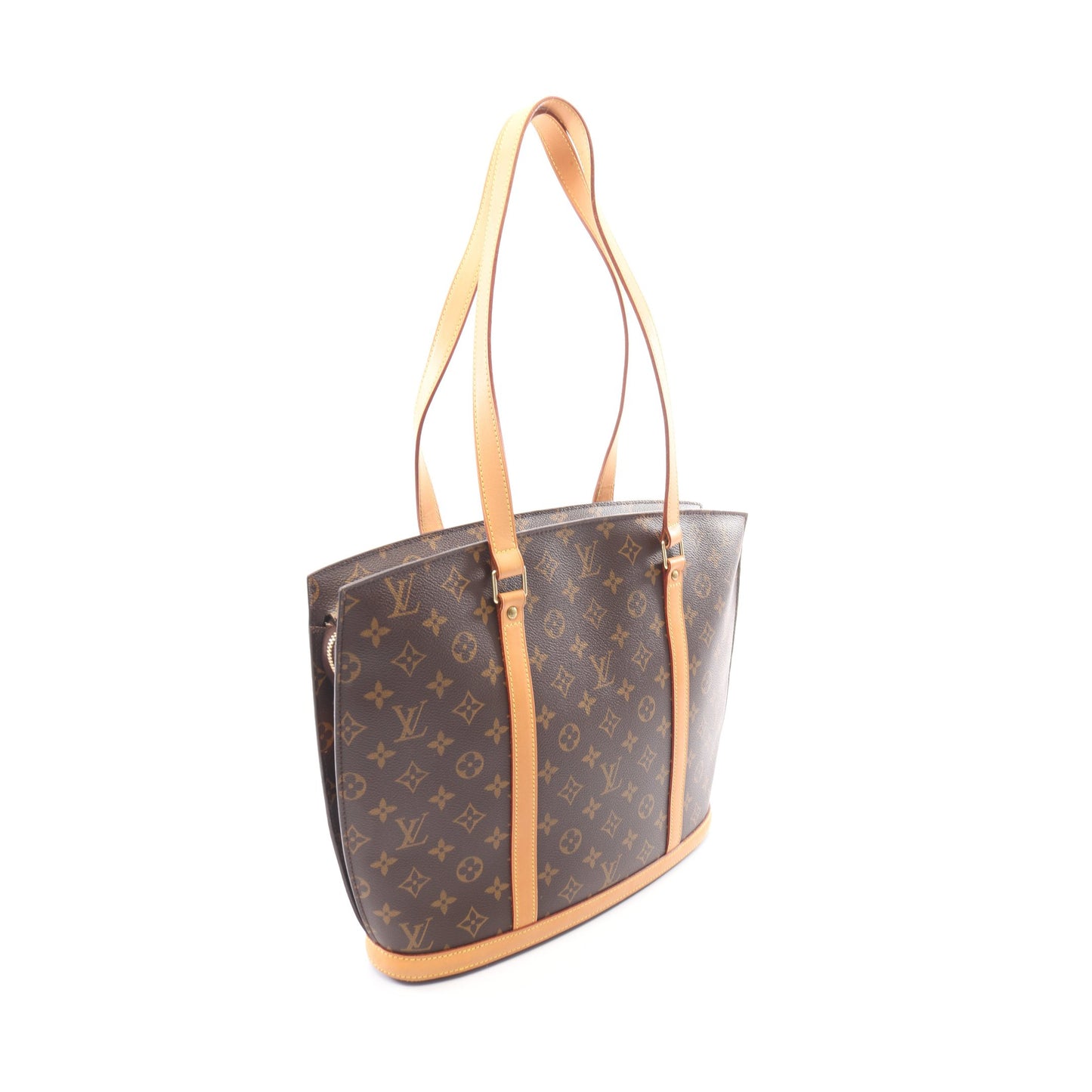 バビロン モノグラム ショルダーバッグ PVC レザー ブラウン ルイヴィトン バッグ LOUIS VUITTON
