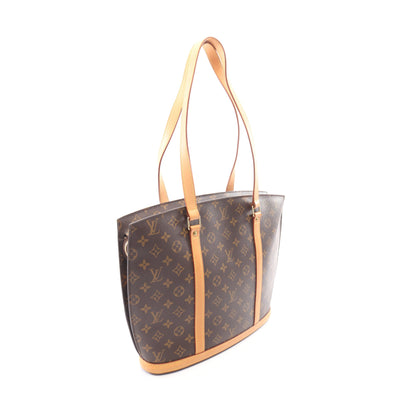 バビロン モノグラム ショルダーバッグ PVC レザー ブラウン ルイヴィトン バッグ LOUIS VUITTON