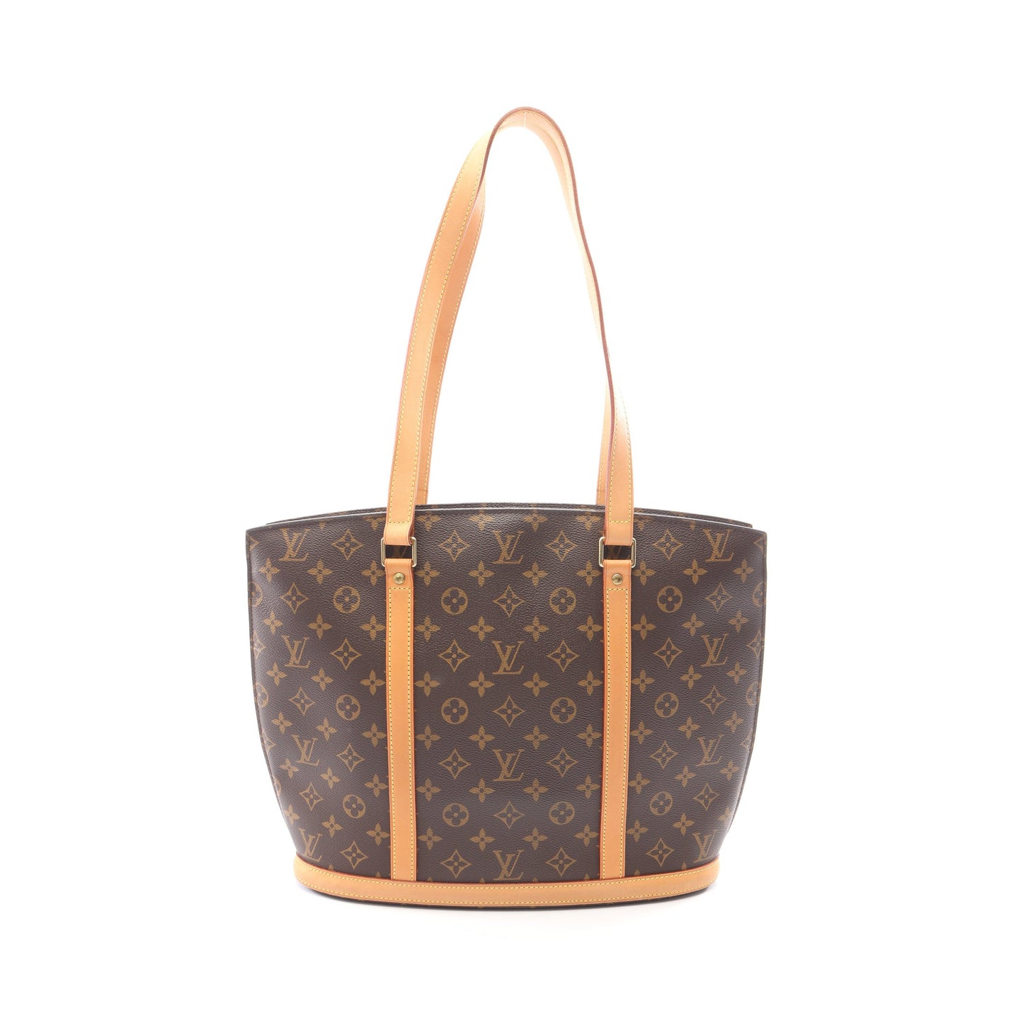 バビロン モノグラム ショルダーバッグ PVC レザー ブラウン ルイヴィトン バッグ LOUIS VUITTON