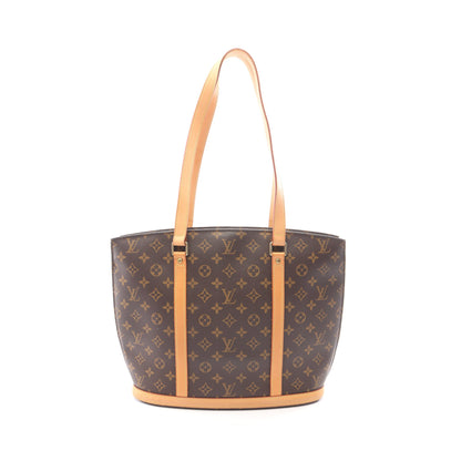 バビロン モノグラム ショルダーバッグ PVC レザー ブラウン ルイヴィトン バッグ LOUIS VUITTON