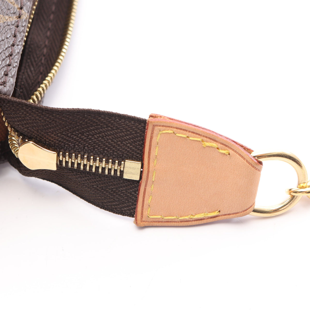 エヴァ モノグラム 2WAY チェーンショルダーバッグ PVC レザー ブラウン ルイヴィトン バッグ LOUIS VUITTON