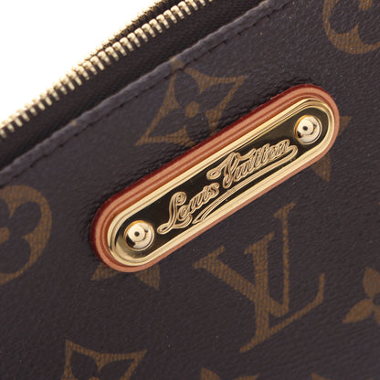 エヴァ モノグラム 2WAY チェーンショルダーバッグ PVC レザー ブラウン ルイヴィトン バッグ LOUIS VUITTON