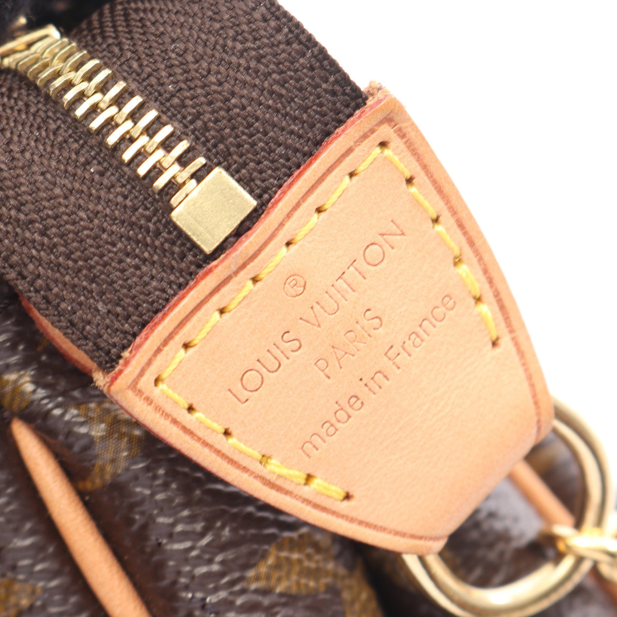 エヴァ モノグラム 2WAY チェーンショルダーバッグ PVC レザー ブラウン ルイヴィトン バッグ LOUIS VUITTON