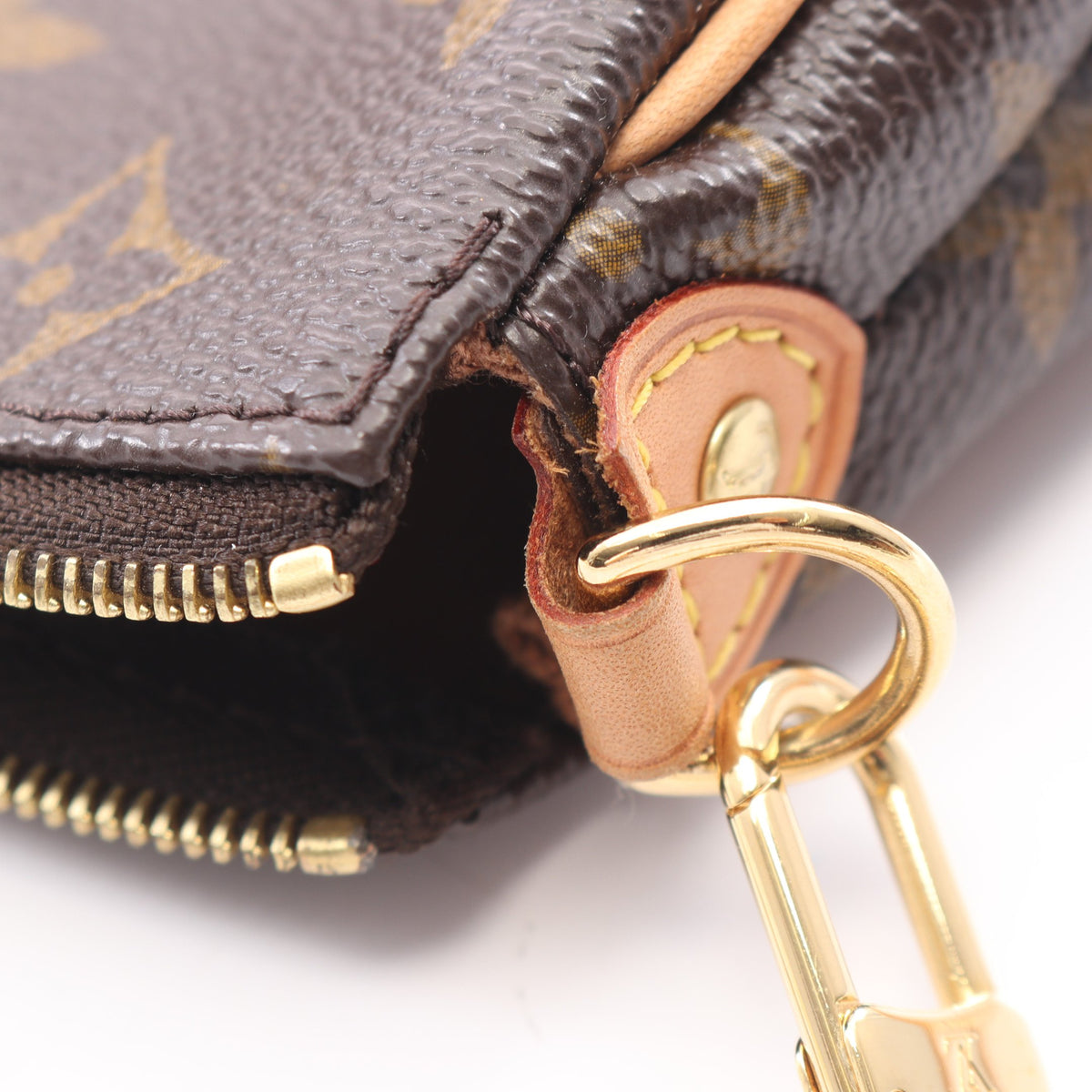 エヴァ モノグラム 2WAY チェーンショルダーバッグ PVC レザー ブラウン ルイヴィトン バッグ LOUIS VUITTON