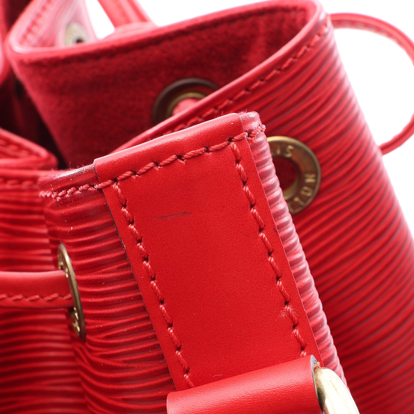 ノエ エピ カスティリアンレッド ショルダーバッグ レザー レッド ルイヴィトン バッグ LOUIS VUITTON