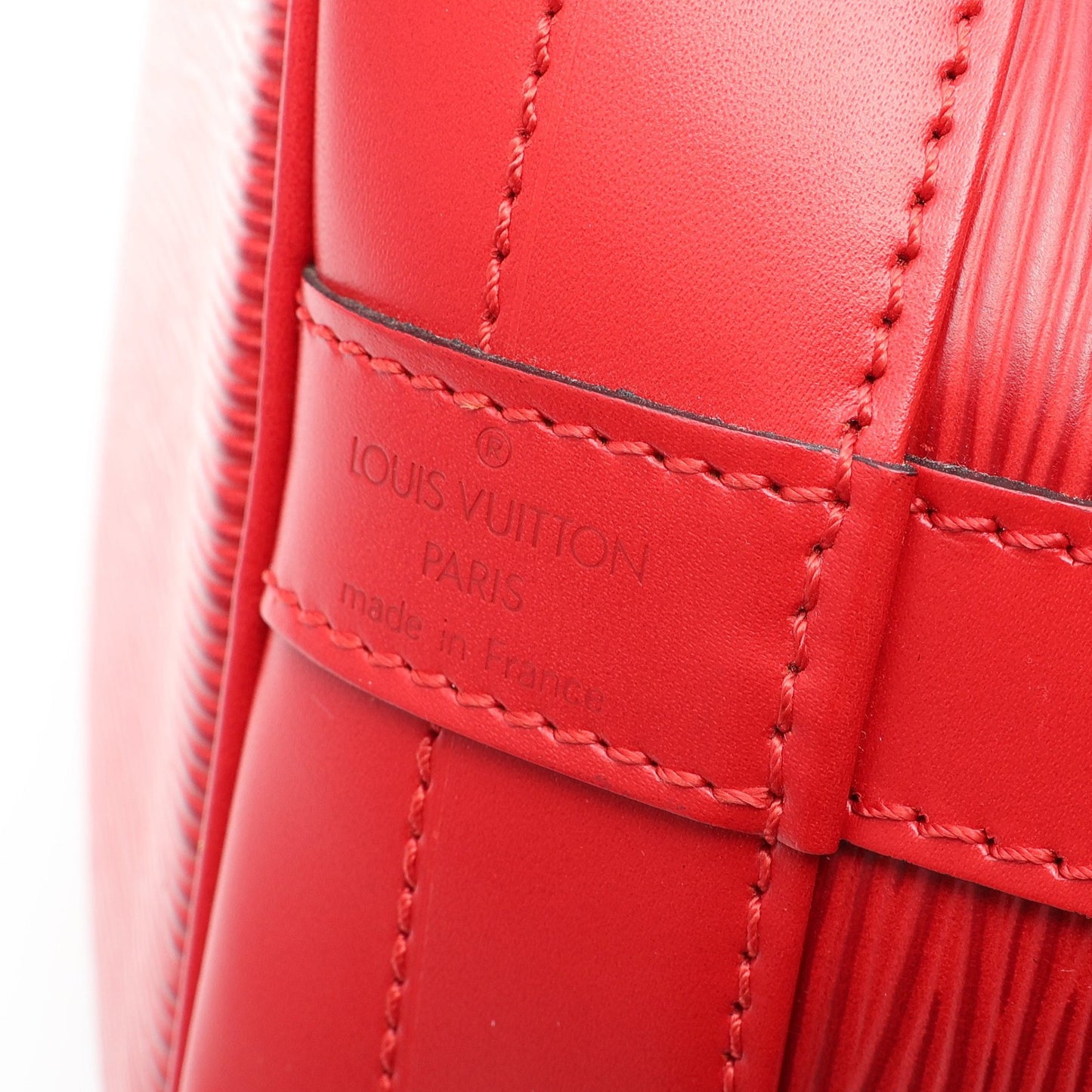 ノエ エピ カスティリアンレッド ショルダーバッグ レザー レッド ルイヴィトン バッグ LOUIS VUITTON