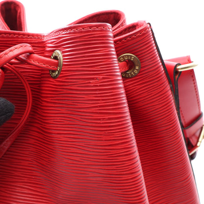 ノエ エピ カスティリアンレッド ショルダーバッグ レザー レッド ルイヴィトン バッグ LOUIS VUITTON