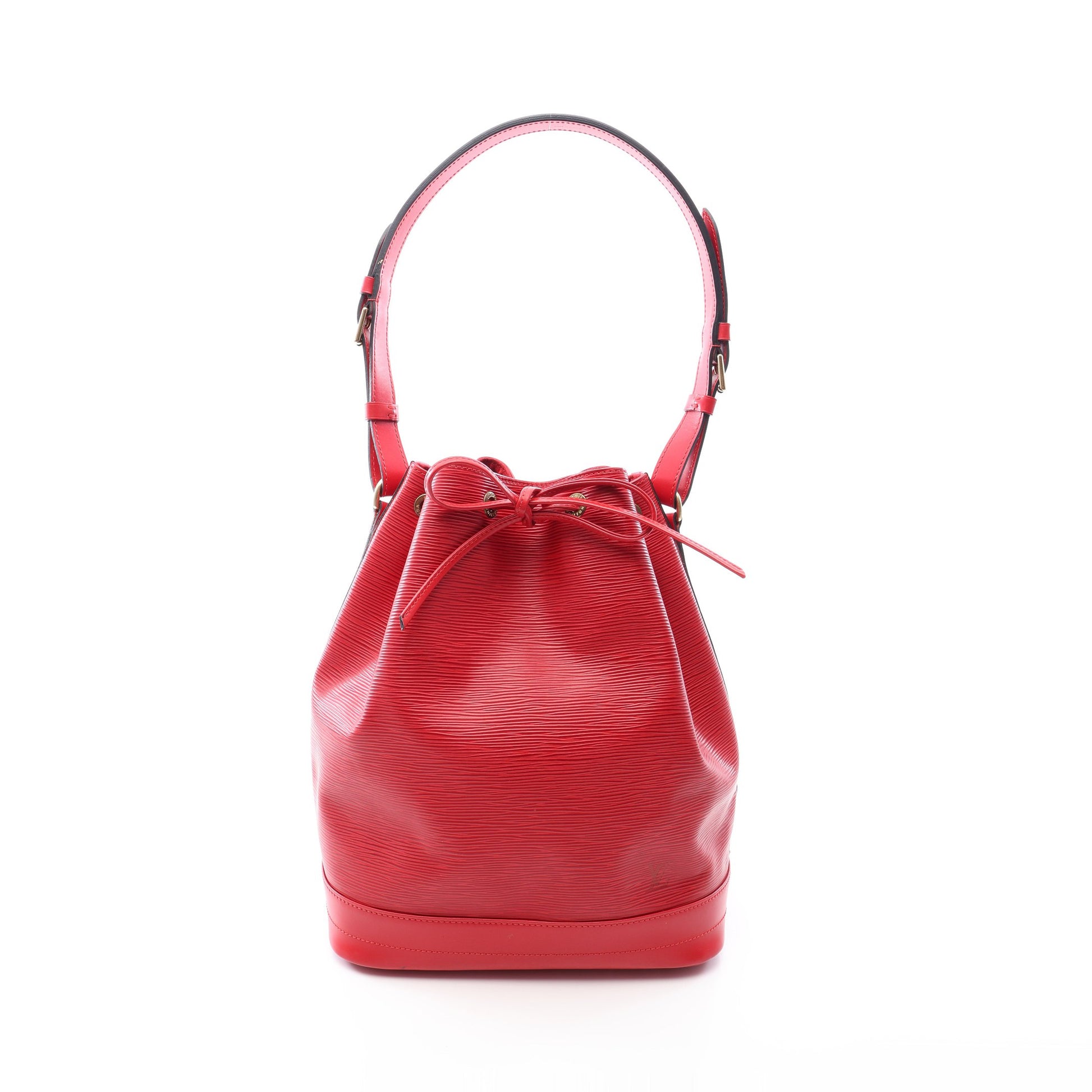 ノエ エピ カスティリアンレッド ショルダーバッグ レザー レッド ルイヴィトン バッグ LOUIS VUITTON