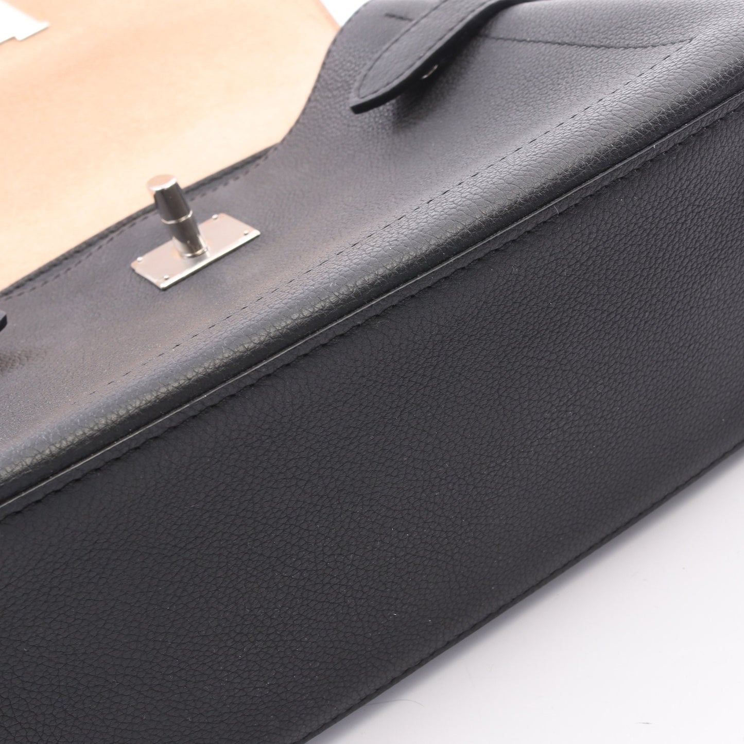 ロックミー エヴァーBB ノワール 2WAY ハンドバッグ レザー ブラック ルイヴィトン