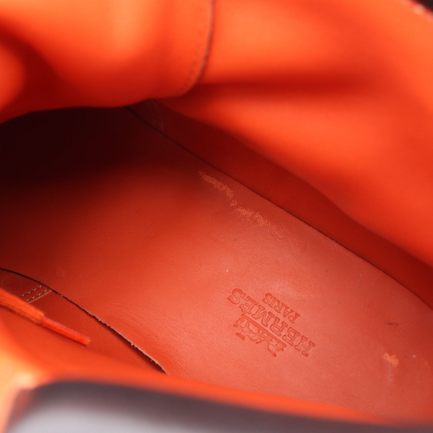 HIKING マウンテンブーツ レザー ブラック エルメス シューズ HERMES
