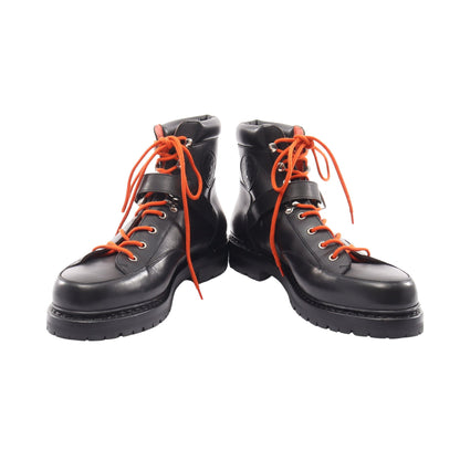 HIKING マウンテンブーツ レザー ブラック エルメス シューズ HERMES