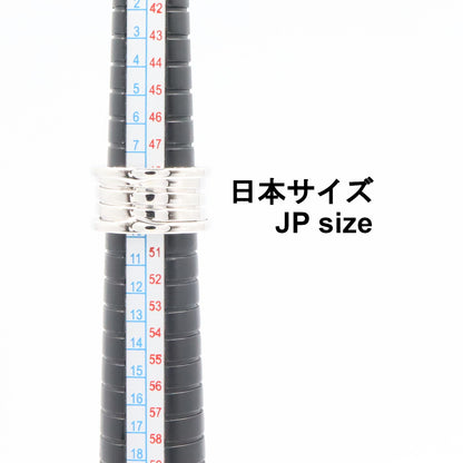B-zero1 ビーゼロワン リング 4バンド リング 指輪 K18WG ホワイトゴールド ブルガリ