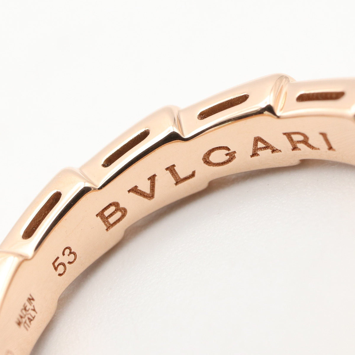 セルペンティ ヴァイパー リング リング 指輪 K18PG ゴールド ピンクゴールド ブルガリ アクセサリー BVLGARI