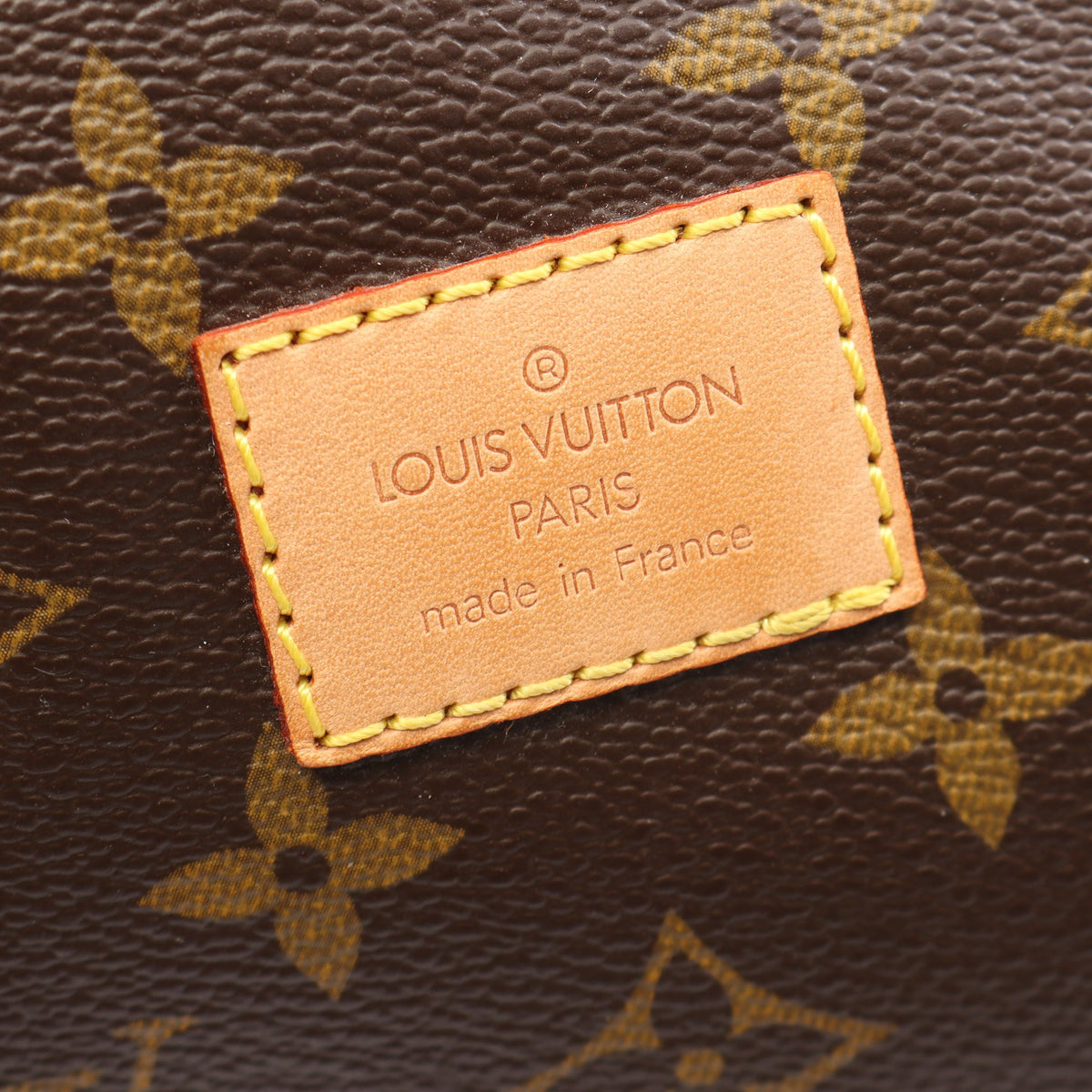ソミュール30 モノグラム ショルダーバッグ PVC レザー ブラウン ルイヴィトン バッグ LOUIS VUITTON