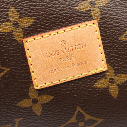 ソミュール30 モノグラム ショルダーバッグ PVC レザー ブラウン ルイヴィトン バッグ LOUIS VUITTON