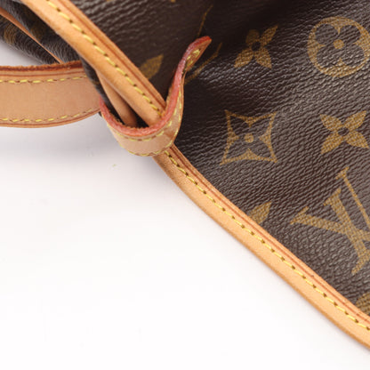 ソミュール30 モノグラム ショルダーバッグ PVC レザー ブラウン ルイヴィトン バッグ LOUIS VUITTON