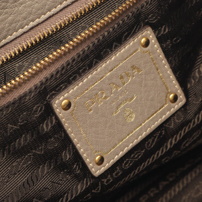 VIT.DAINO ハンドバッグ レザー グレー プラダ バッグ PRADA