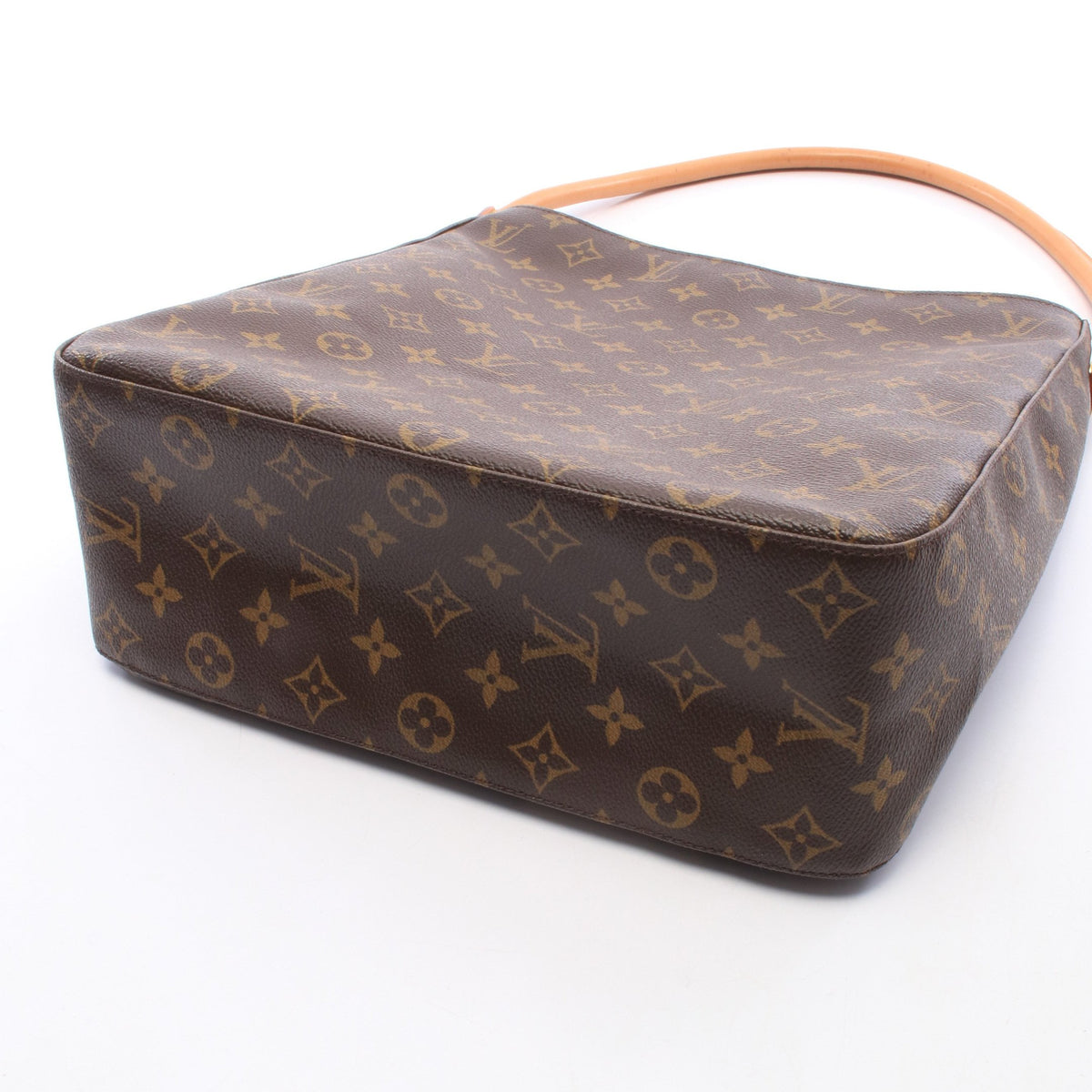 ルーピングGM モノグラム ショルダーバッグ PVC レザー ブラウン ルイヴィトン バッグ LOUIS VUITTON