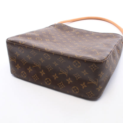 ルーピングGM モノグラム ショルダーバッグ PVC レザー ブラウン ルイヴィトン バッグ LOUIS VUITTON