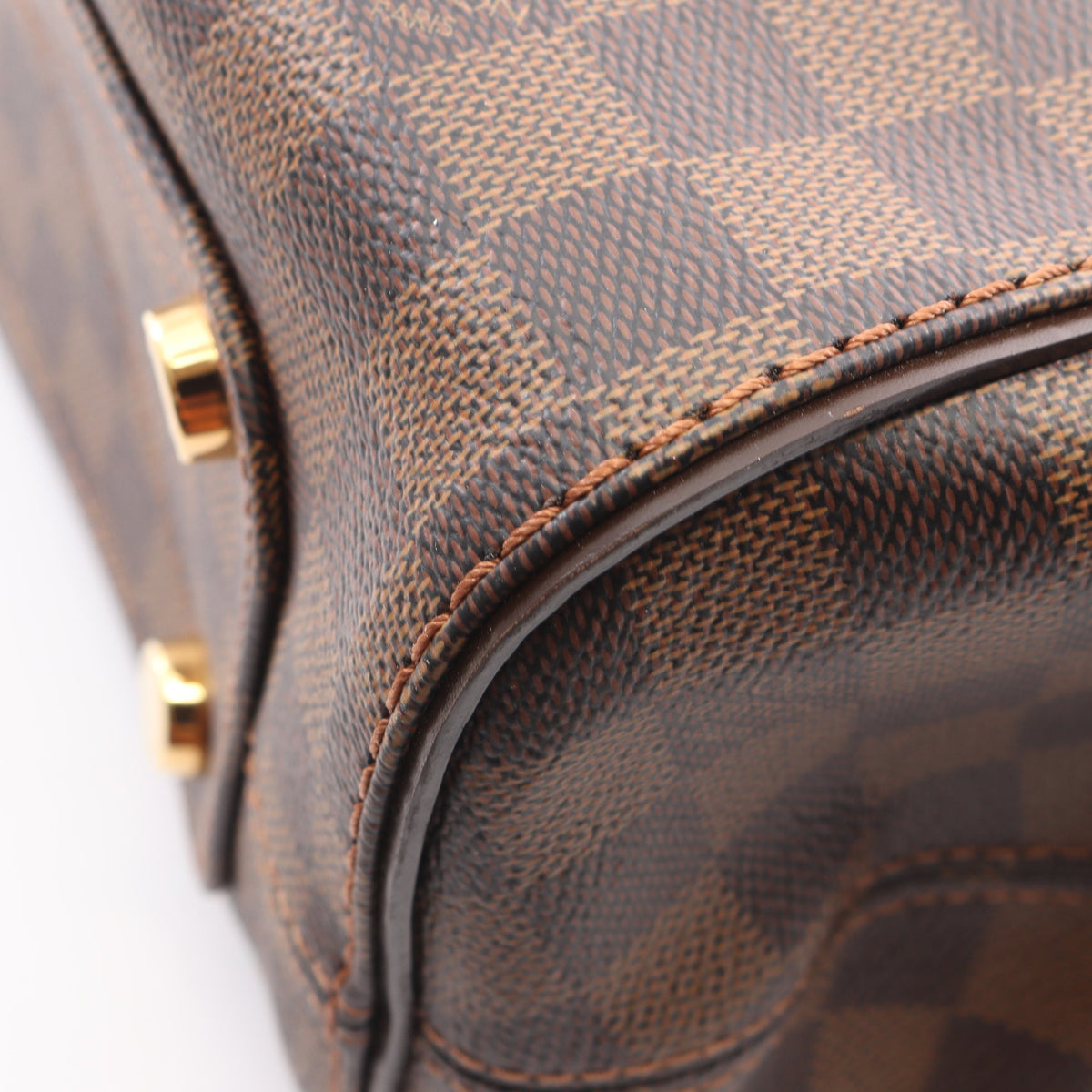 マーリボーンPM ダミエエベヌ ショルダーバッグ PVC レザー ブラウン ルイヴィトン バッグ LOUIS VUITTON