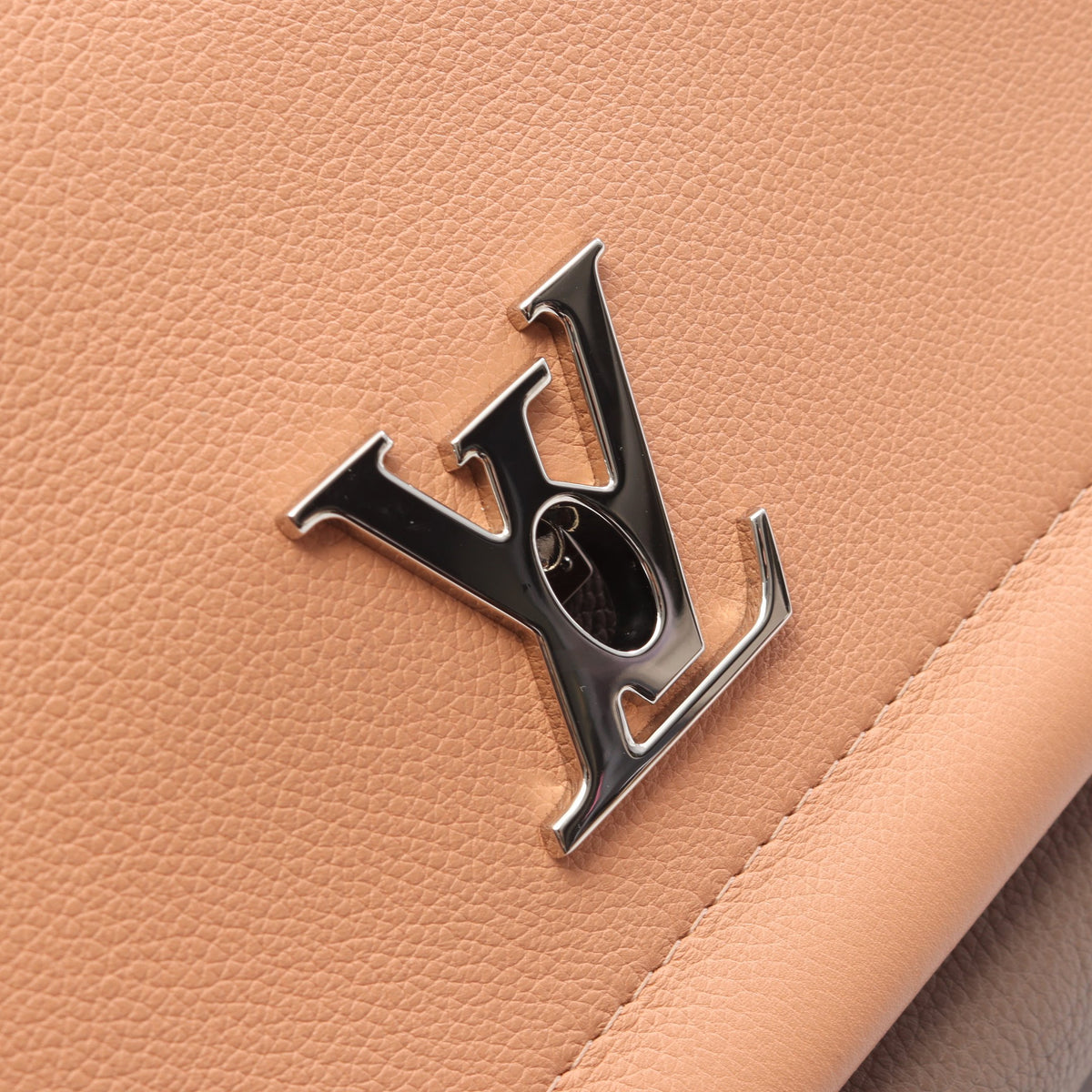 ロックミー2 2WAY ハンドバッグ レザー コーラルピンク ダスティピンク ブラック ルイヴィトン バッグ LOUIS VUITTON