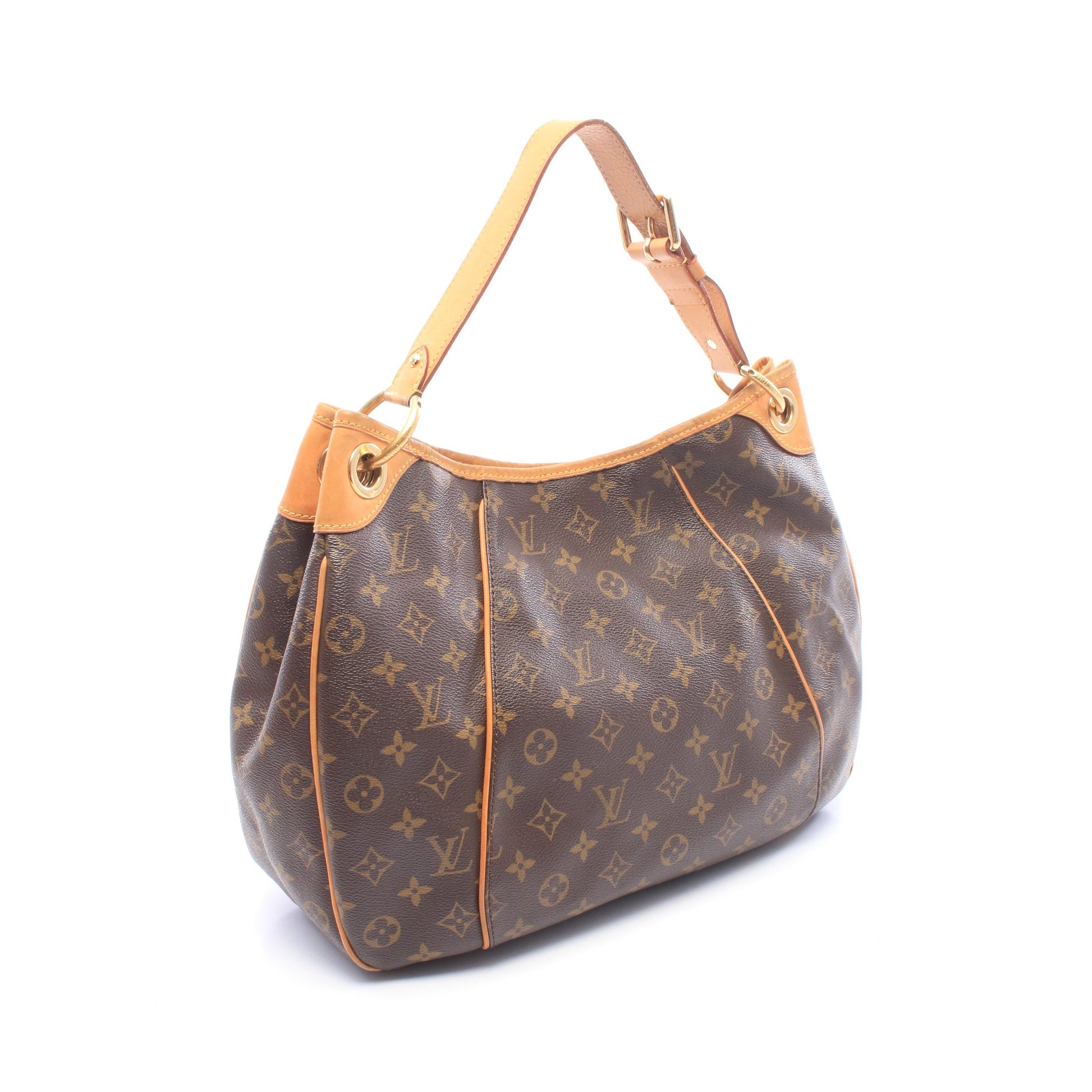 ガリエラPM モノグラム ワンショルダーバッグ PVC レザー ブラウン ルイヴィトン バッグ LOUIS VUITTON