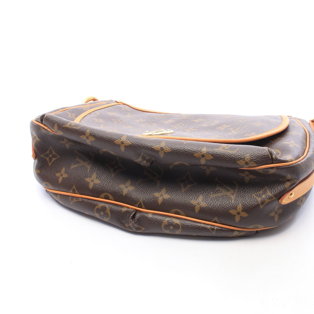 トゥラムPM モノグラム ショルダーバッグ PVC レザー ブラウン ルイヴィトン バッグ LOUIS VUITTON