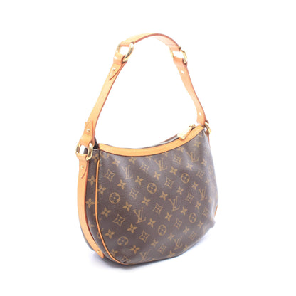 トゥラムPM モノグラム ショルダーバッグ PVC レザー ブラウン ルイヴィトン バッグ LOUIS VUITTON