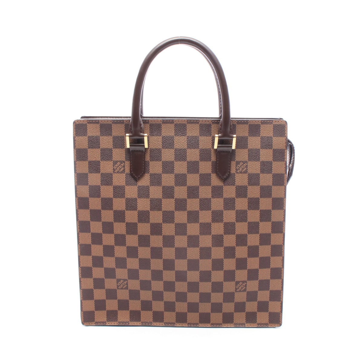 ヴェニスPM ダミエエベヌ ハンドバッグ トートバッグ PVC レザー ブラウン ルイヴィトン バッグ LOUIS VUITTON