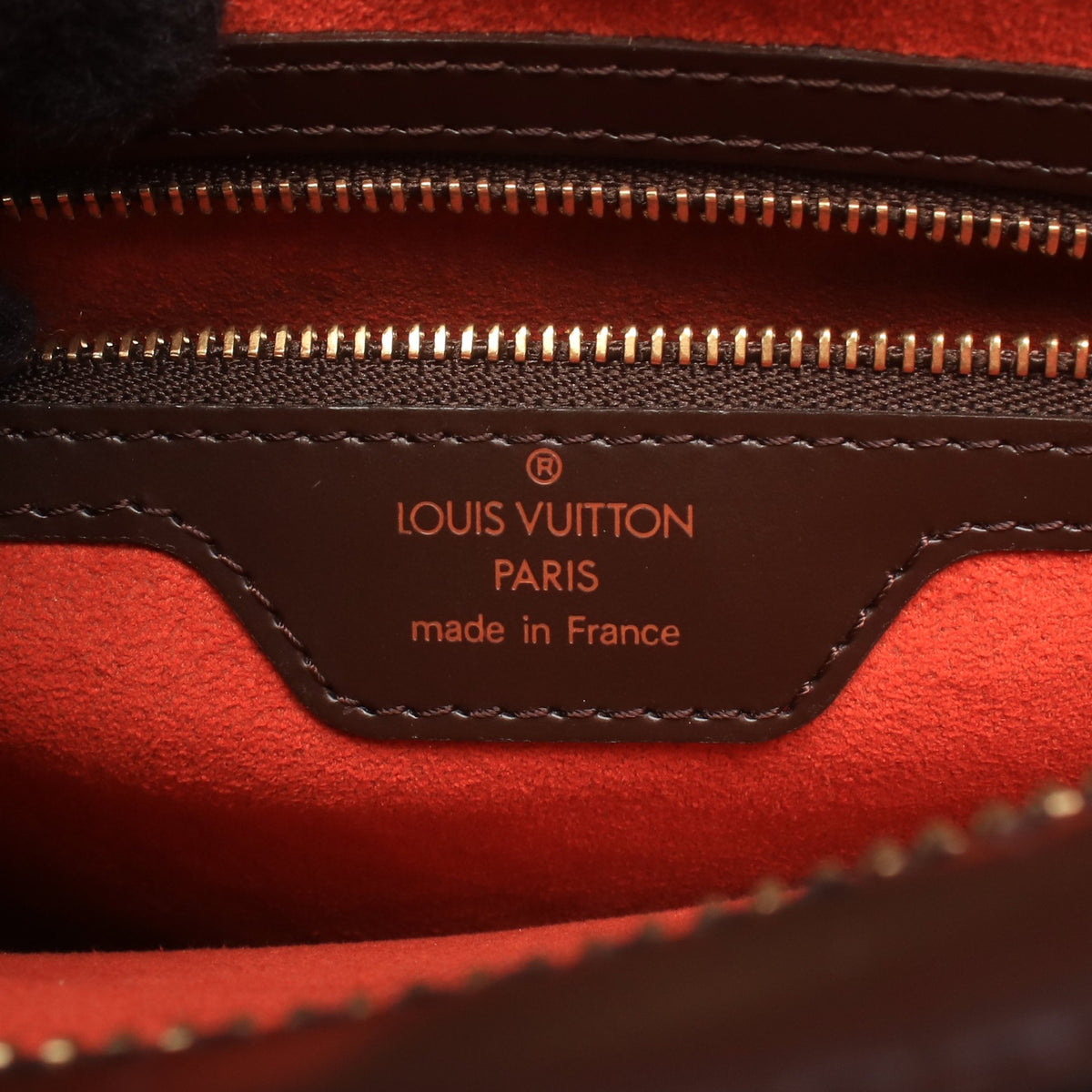 ヴェニスPM ダミエエベヌ ハンドバッグ トートバッグ PVC レザー ブラウン ルイヴィトン バッグ LOUIS VUITTON