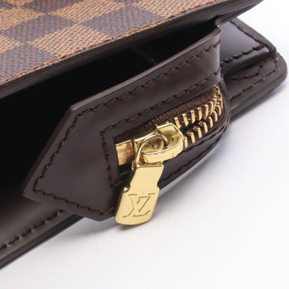 ヴェニスPM ダミエエベヌ ハンドバッグ トートバッグ PVC レザー ブラウン ルイヴィトン バッグ LOUIS VUITTON