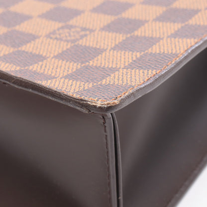 ヴェニスPM ダミエエベヌ ハンドバッグ トートバッグ PVC レザー ブラウン ルイヴィトン バッグ LOUIS VUITTON