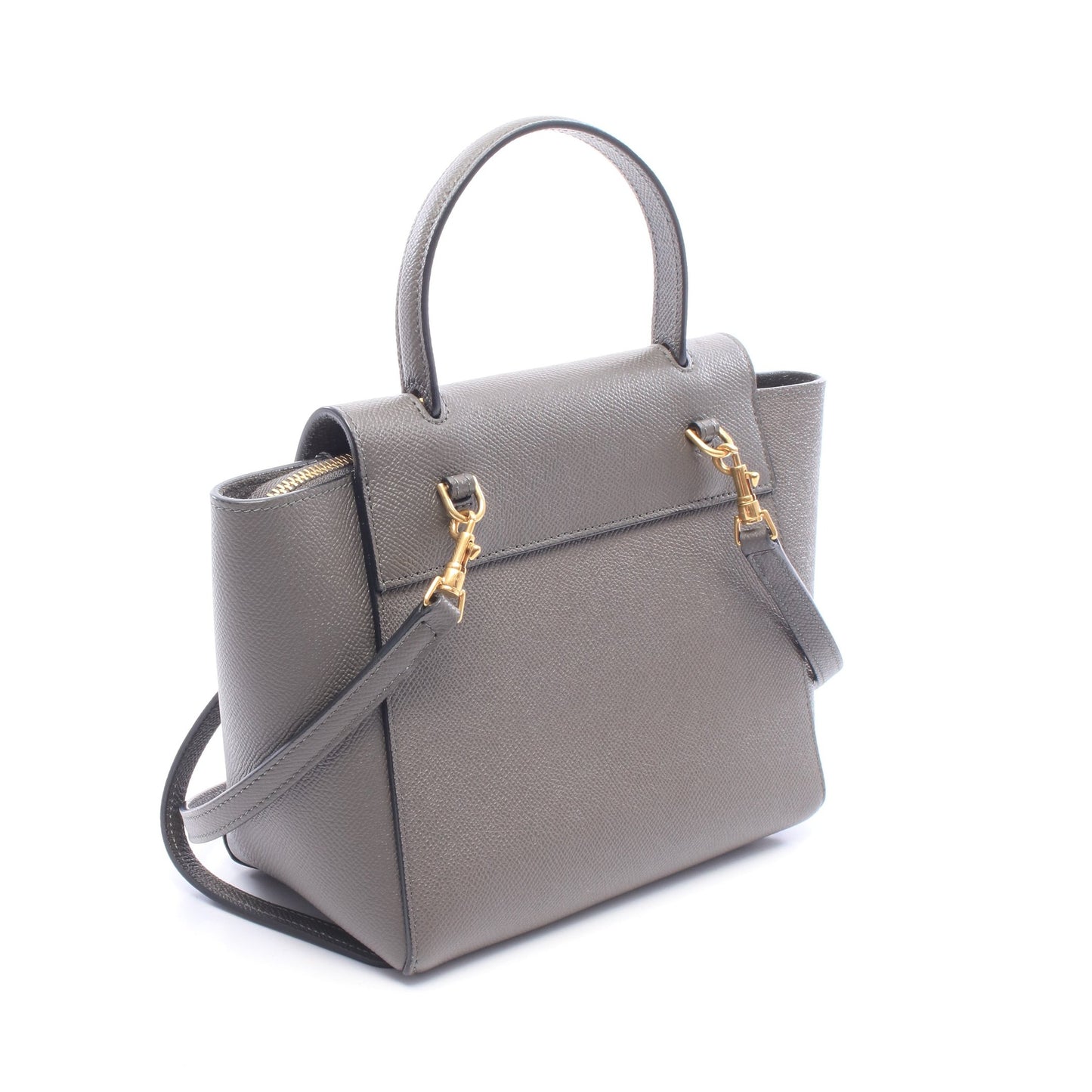 BELT BAG NANO ベルトバッグ ナノ 2WAY ハンドバッグ レザー グレー セリーヌ