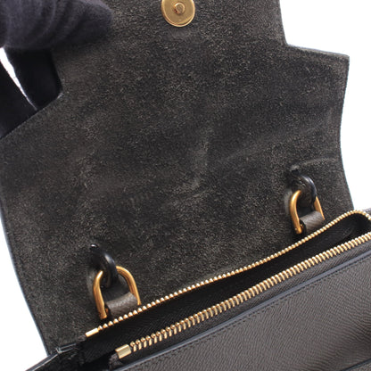 BELT BAG NANO ベルトバッグ ナノ 2WAY ハンドバッグ レザー グレー セリーヌ