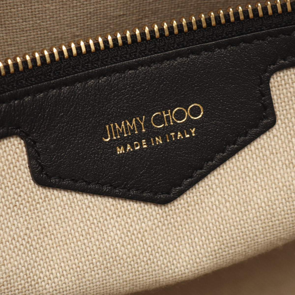 ウェッブ JCロゴジャカード 2WAY ハンドバッグ キャンバス レザー ブラック ジミーチュウ バッグ JIMMY CHOO