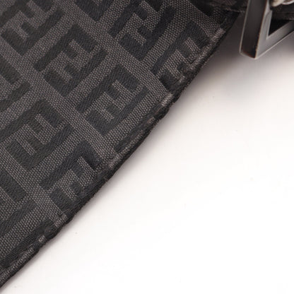 マンマバケット ズッキーノ ワンショルダーバッグ キャンバス ダークグレー フェンディ バッグ FENDI